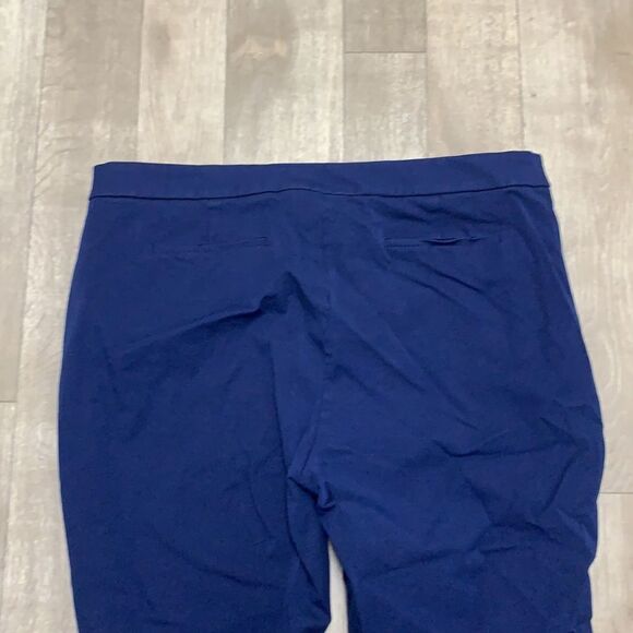 Womens J. Crew Frayed Wide Leg Cropped Stretch Pants - Picture 9 of 9